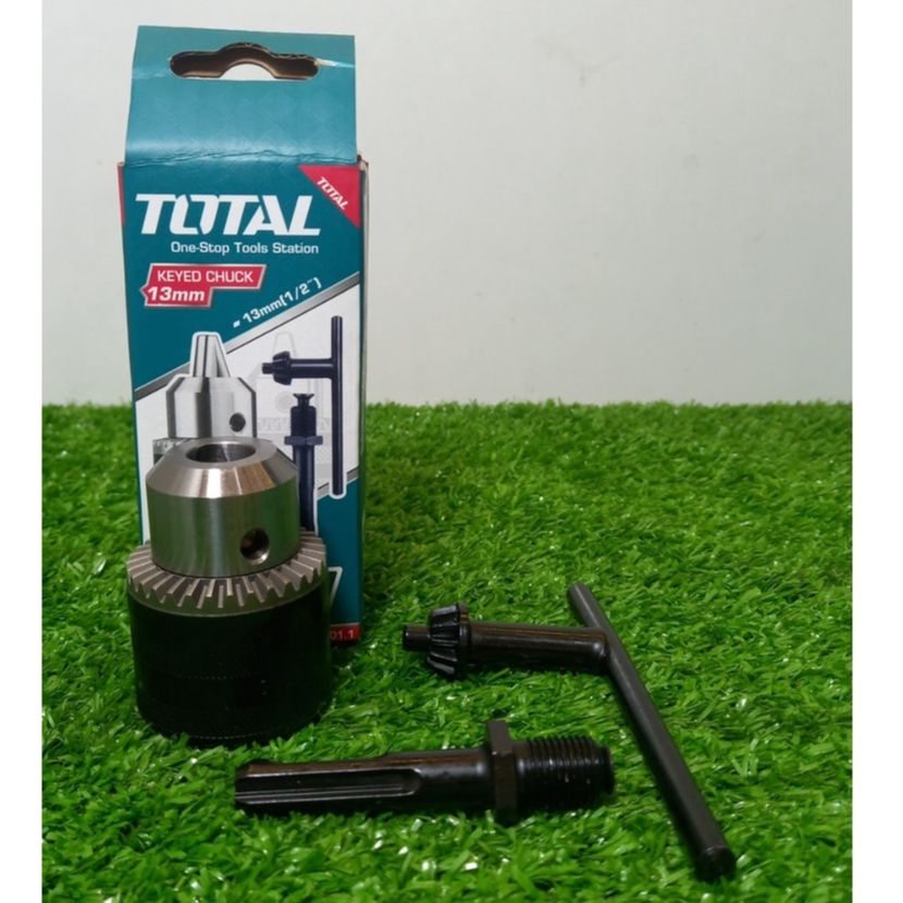 Đầu khoan 13mm kèm khớp nối TOTAL TAC451301.1 Phụ kiện máy khoan