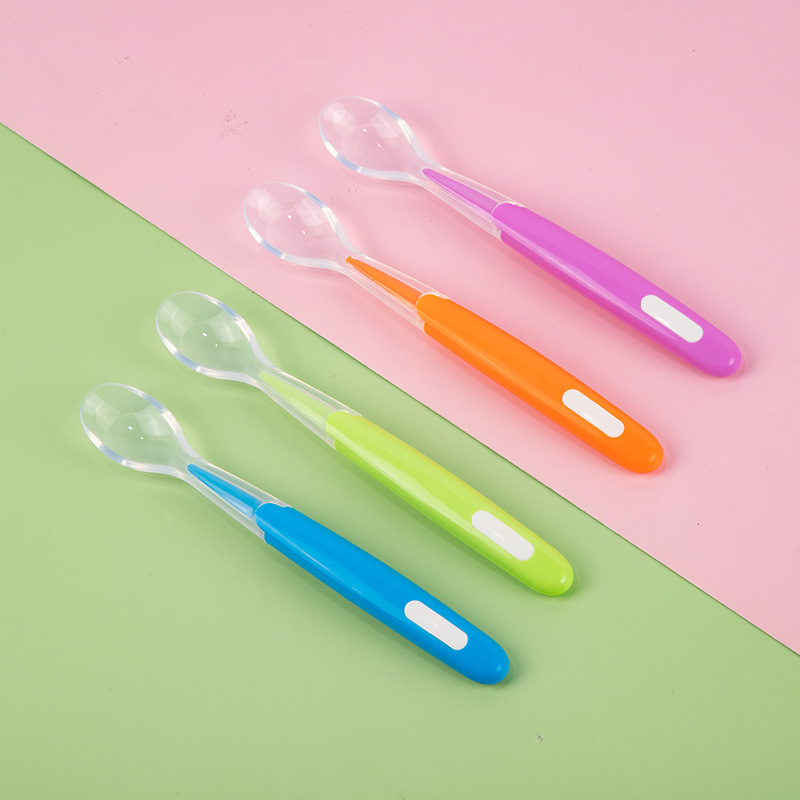 Thìa ăn dặm silicone siêu mềm cho bé BQSHOP