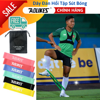  Dây Kháng Lực Đàn Hồi Tập Bóng Đá Sút Mạnh set 6 Dây - Dây Kháng Lực Aolikes 