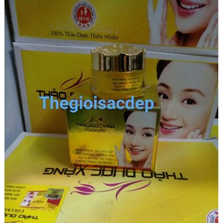 Kem thảo dược vàng dưỡng trắng da 10in1 15g