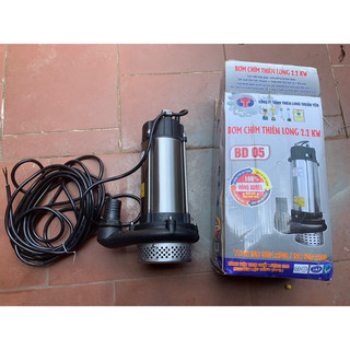 Bơm chìm thiên long 220v 2,2kw-3hp họng đẩy 48mm