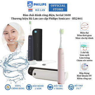 Bàn chải đánh răng điện Philips Sonicare HX2461 Serial 3600 30.000 lần rung mỗi phút