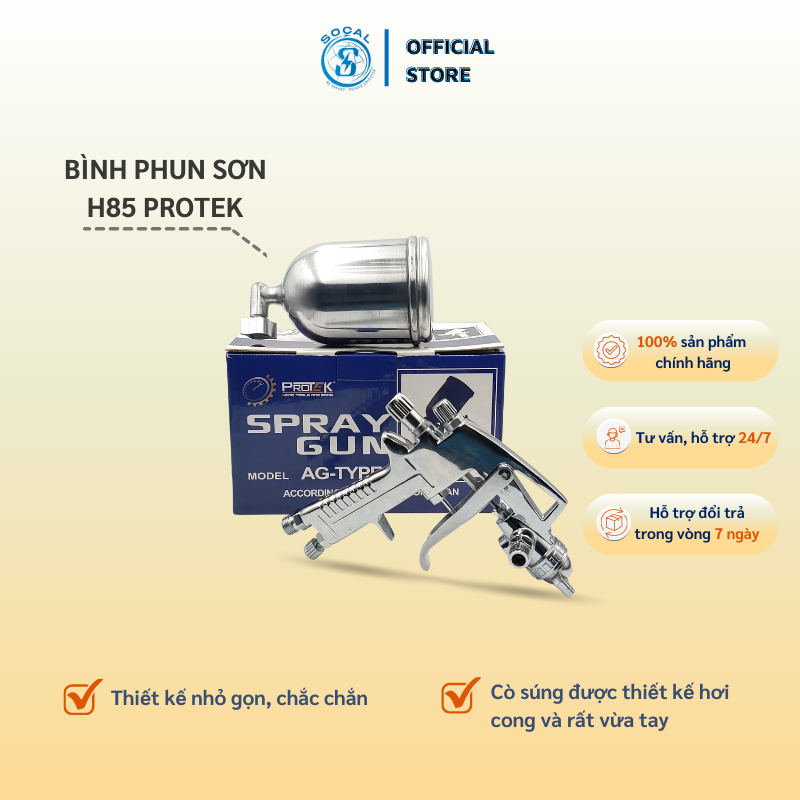Bình phun sơn H85 PROTEK (Chính hãng)