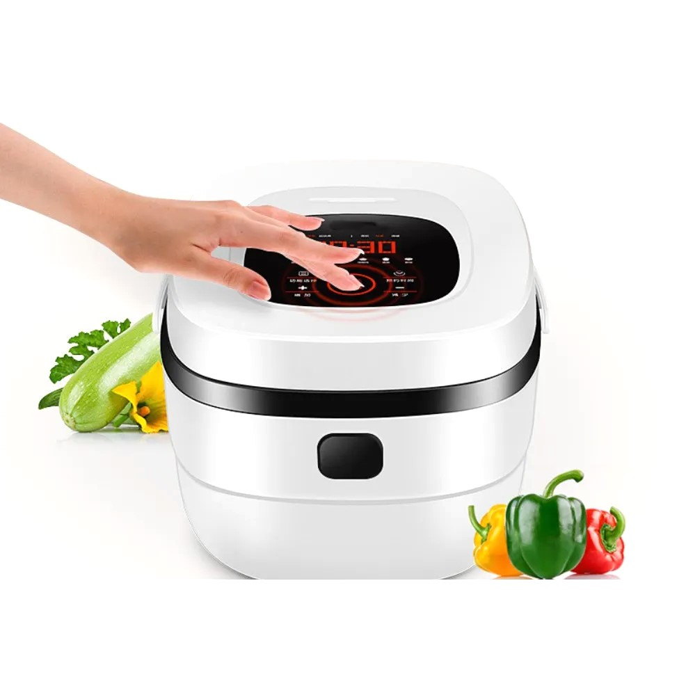 NỒI CƠM ĐIỆN ĐA NĂNG - NỒI CƠM ĐIỆN THÔNG MINH LÒNG NIÊU 1,8L ONTEK màu trắng [ XẢ KHO THANH LÝ ]