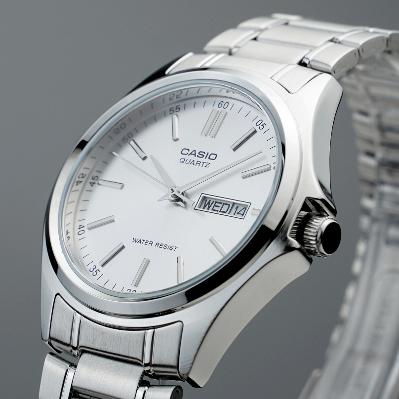 Đồng hồ Casio nam MTP-1239D-7ADF dây kim loại chính hãng