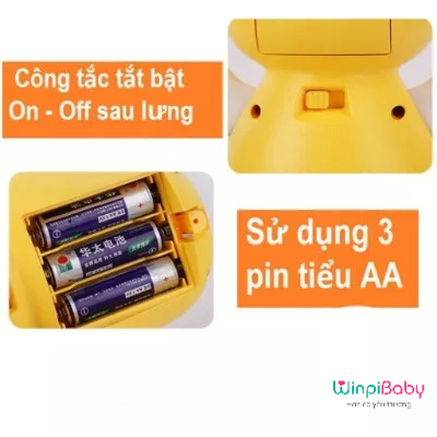 Đồ chơi Vịt nhảy múa CAO CẤP có đèn và nhạc di chuyển dễ thương cho bé