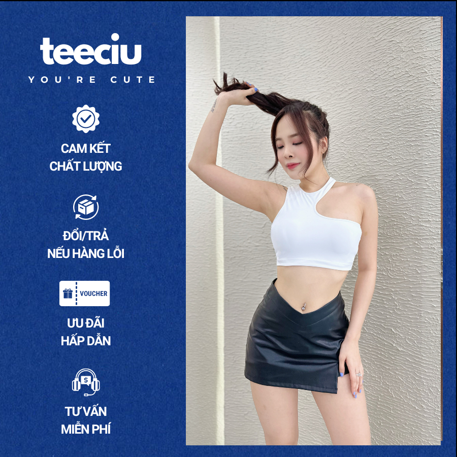 Áo Croptop Chic Teeciu