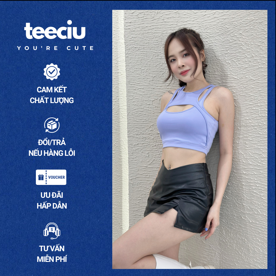 Áo Croptop Casyalstyle Teeciu