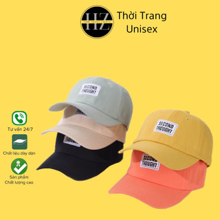 Mũ lưỡi trai Second Though phong cách Uzang nam nữ nhiều màu sắc