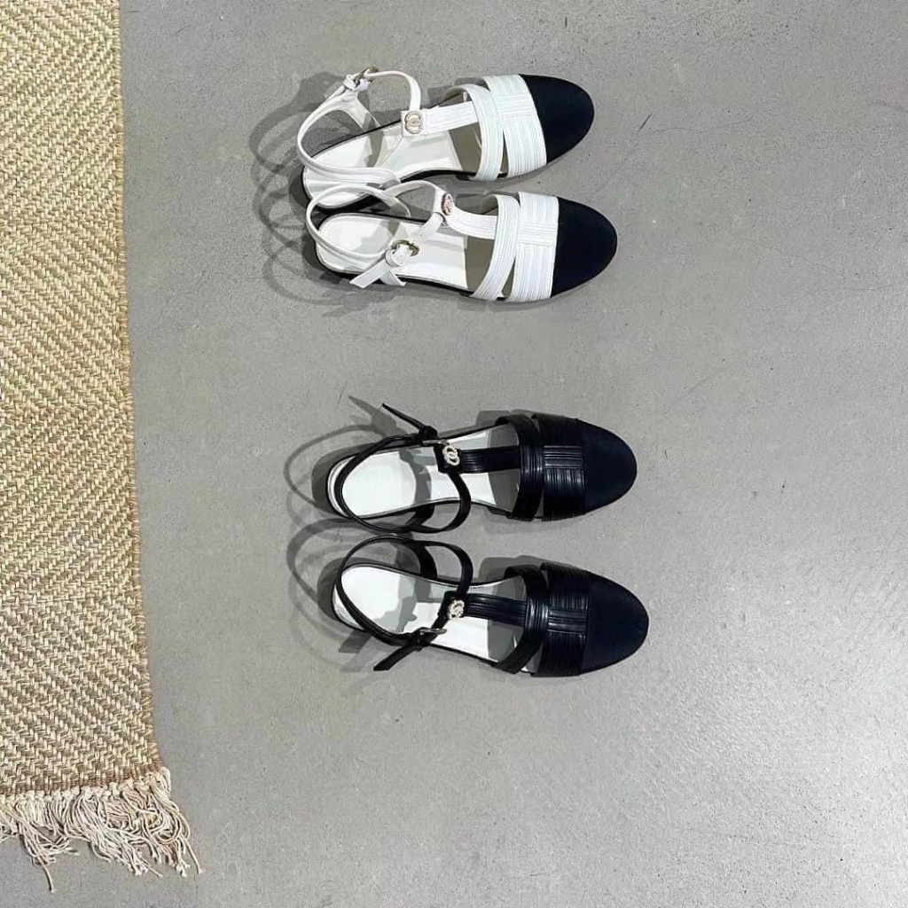 Sandal bít mũi CN Hồ Ngọc Hà hot 2023 slingback sang chảnh hàng QC L1 -Tinahouse.2021