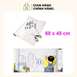 Decal bảng dán tường cho bé 60 x 45 cm