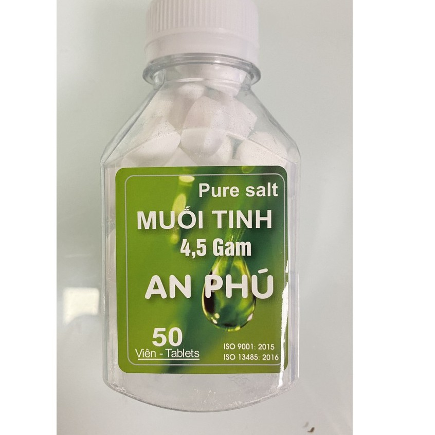 Nước Muối Sinh Lý Dạng Viên.Muối Tinh An Phú Thuận Tiện Gia Đình Tự Pha Theo Nhu Cầu