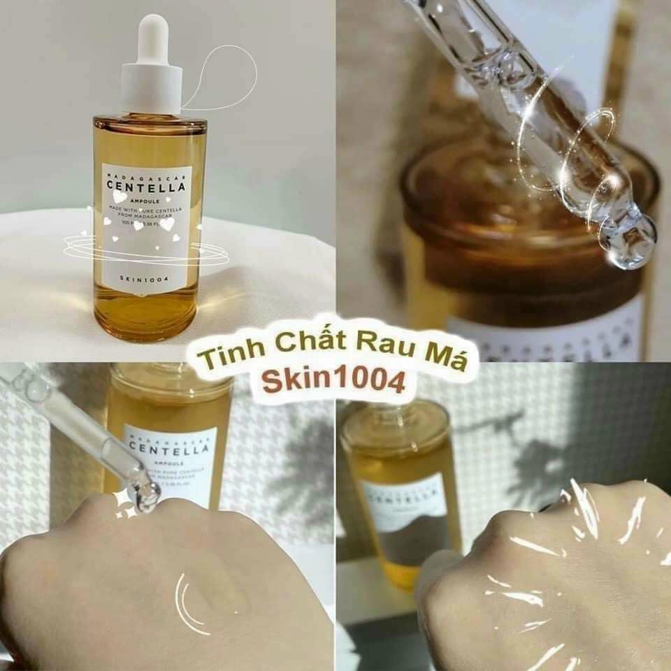 Serum Rau Má Skin1004 Chính Hãng Madagascar Centella Asiatica Ampoule 30ml 55ml 100ml Tinh Chất Skin1004