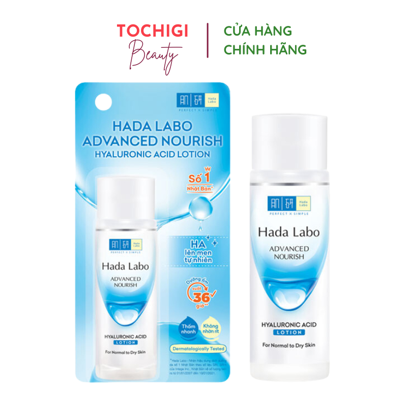 Hadalabo Dung dịch dưỡng ẩm Advanced Nourish Hyaluronic Acid Lotion ForNormal To DrySkin