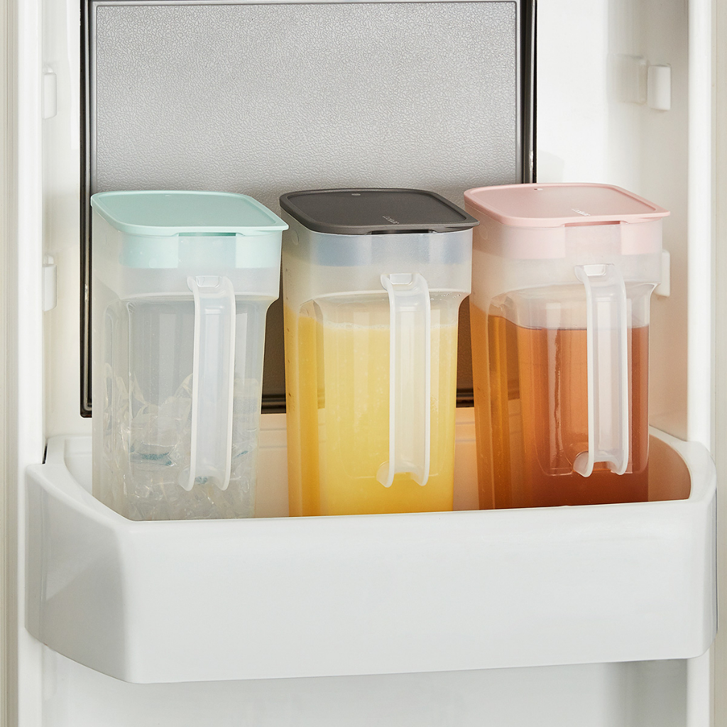 Bình nước nhựa Lock&Lock One Handed Jug 2.1L HAP818 màu xám, xanh mint, hồng