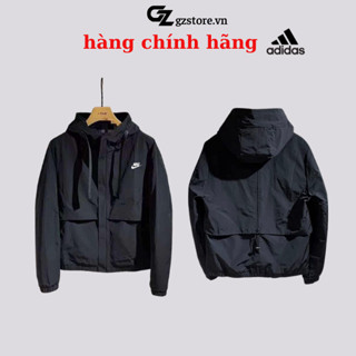 Áo khoác dù nike cao cấp có mũ chất dù hai lớp chuẩn form unisex cặp đôi nam nữ chống nắng chống gió hàng chính hãng