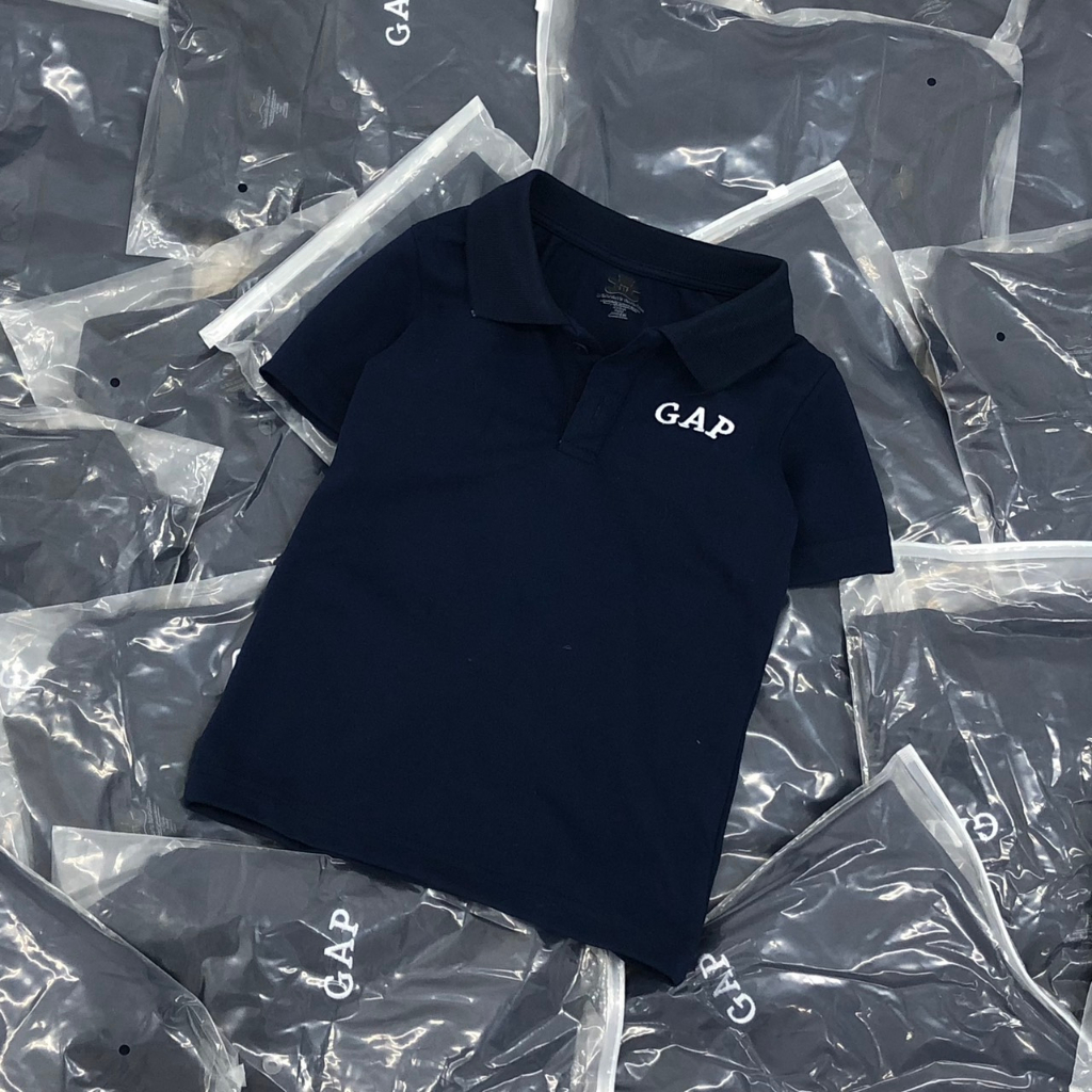 Áo polo thêu Gap cho bé trai xịn sò siêu đẹp