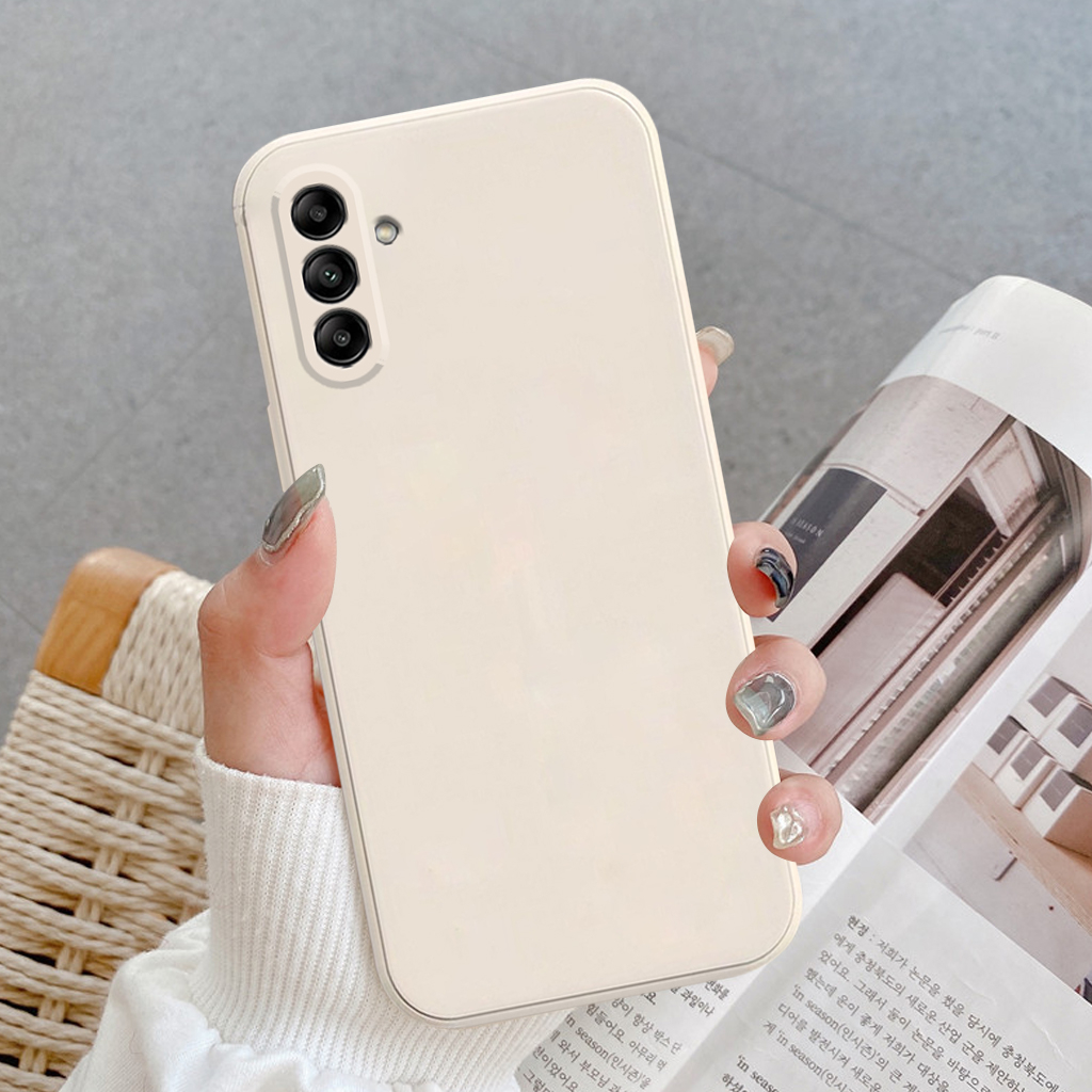 Ốp lưng Samsung A04s, A14, A24, A34, A54, A13 5G, M14, M23 5G, M52 5G silicon mềm viền vuông bảo vệ máy
