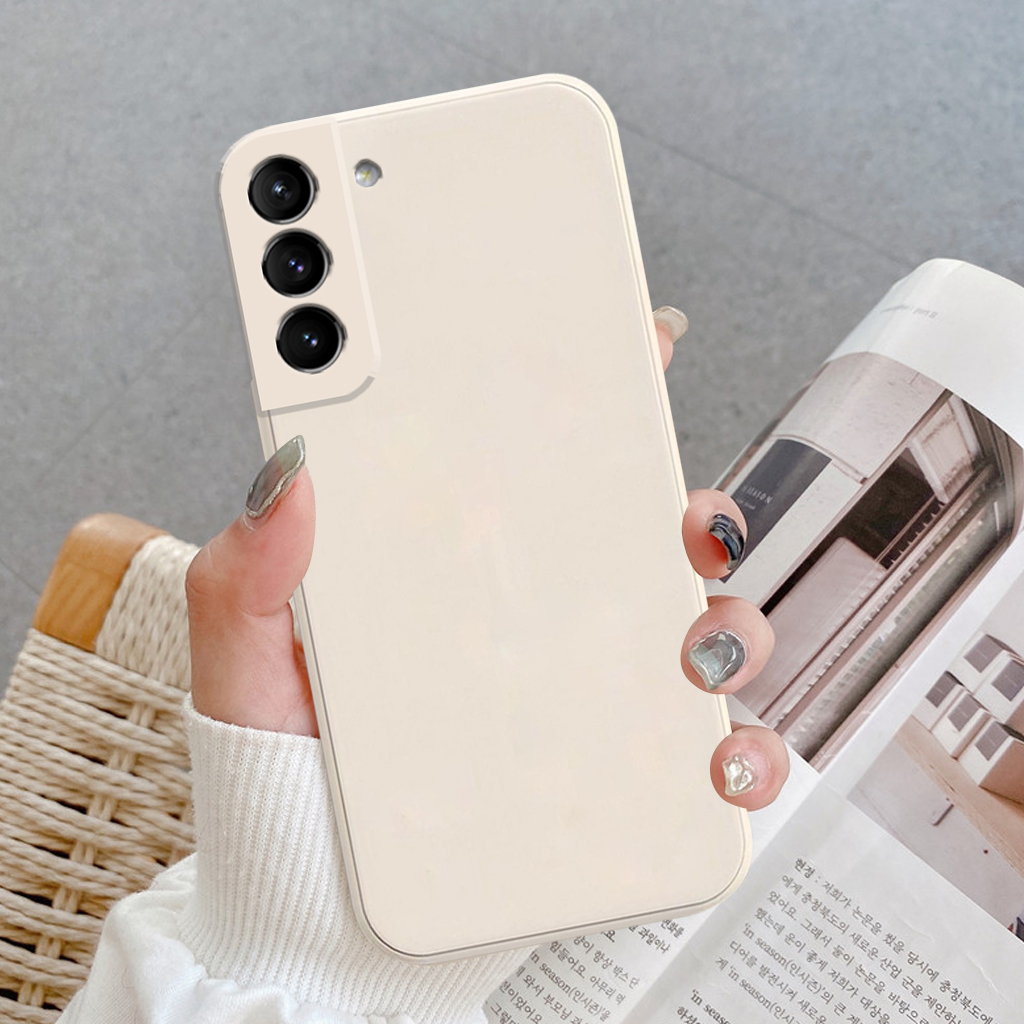 Ốp lưng Samsung S21 5G, S21 FE 5G, S21 Plus, S21+ 5G, S21 Ultra silicon mềm viền vuông bảo vệ máy