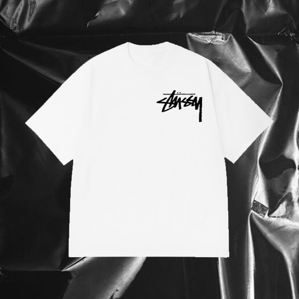 Áo thun STUSSY nam nữ - áo thun trơn unisex - 100% coton DADDYSTORE