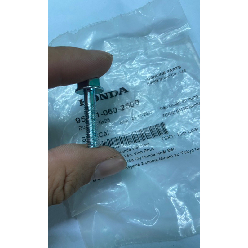 Ốc Bắt Đế Pô E AB Air Blade 125 Click 125 Vario 125 150 , Ốc Bắt Nắp Cụm Bơm Nước SH Ý 2008 2009 2010 2011