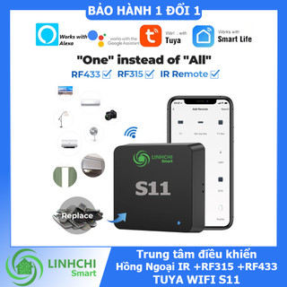 Bộ điều khiển hồng ngoại và rf tuya smartlife - s06/s06 pro/s11