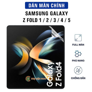 Dán màn hình chính Samsung Galaxy Z Fold 5 / Samsung Z Fold 3 PPF cao cấp dẻo trong suốt - Dán màn hình Samsung Z Fold 4