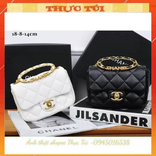 Túi xác nữ quai tròn Size 18cm da mịn đẹp đeo chéo sang chảnh