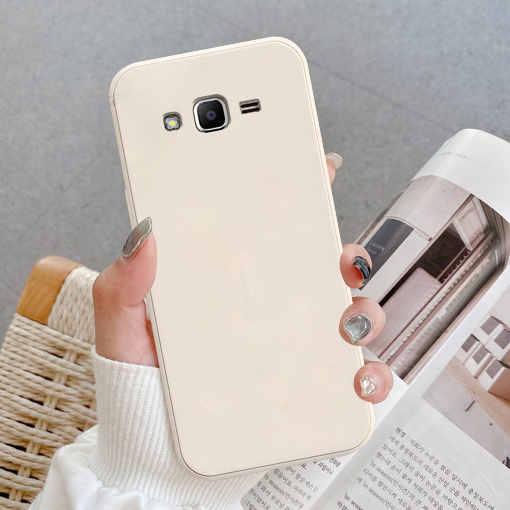 Ốp lưng Samsung J2 Prime, J5 2015 silicon mềm viền vuông bảo vệ máy