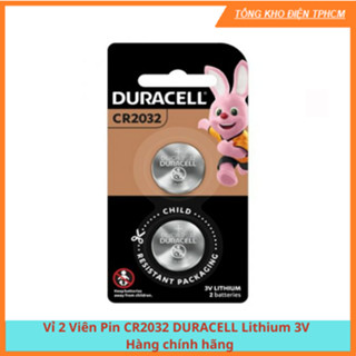  Vỉ 2 viên pin CR2032 DURACELL 3V hàng chính hãng 