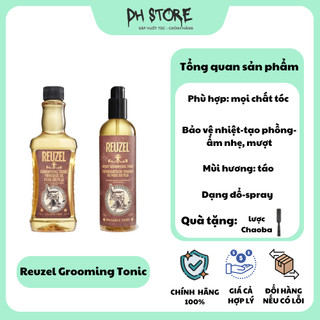 Xịt tạo phồng tóc Reuzel Spray Grooming Tonic