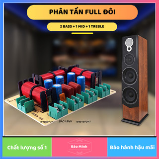 Phân tần full đôi 2 bass 1 trung 1 treble | Mạch phân tần 4 loa RCEDA 402 nhập khẩu cao cấp | Phân tần loa kéo