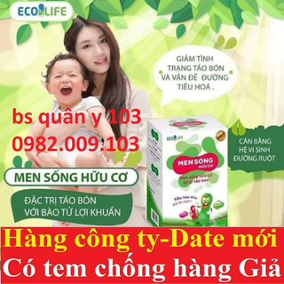 men sống hữu cơ Ecolife  cho bé ăn ngon,ngủ tốt,hết rối loạn tiêu hóa,tăng cân an toàn