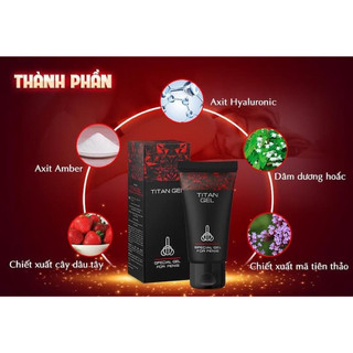 Tital Gel đỏ chính hãng (Mẫu mới)