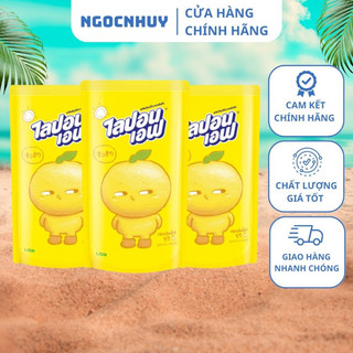 Nước rữa chén bát lipon hương chanh yuzu túi 500ml