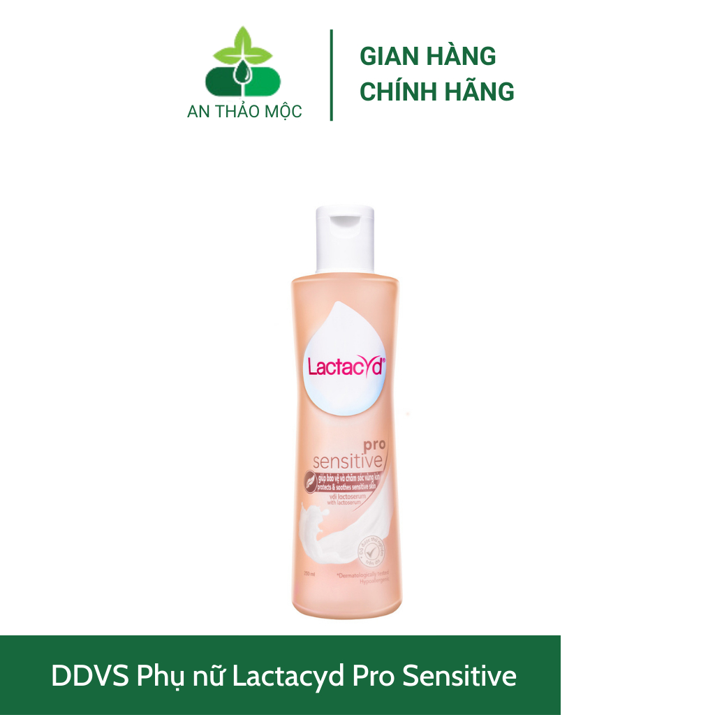 Dung Dịch Vệ Sinh Phụ nữ Lactacyd Pro Sensitive 250ml