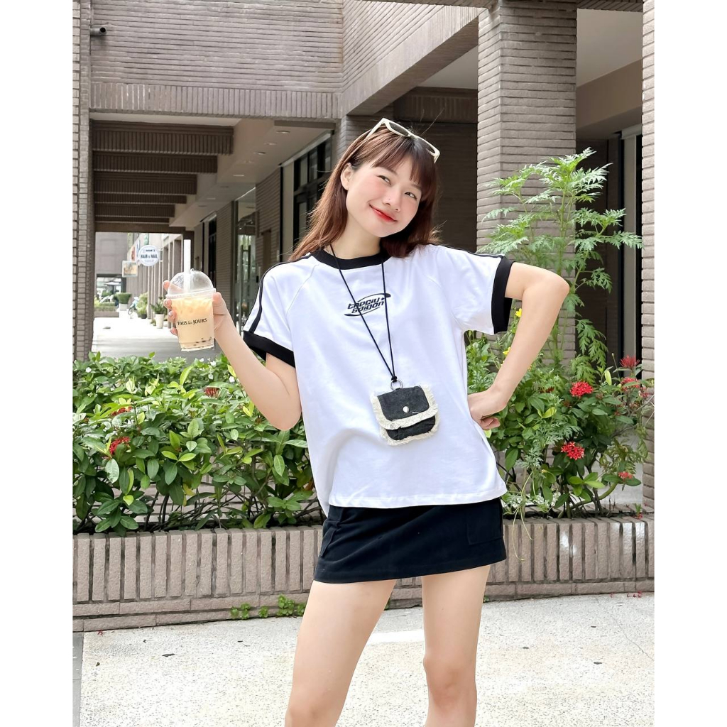 Áo thun babytee - Striped Baby tee