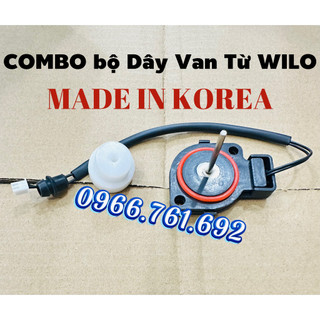 Combo bộ dây và van từ cho máy bơm tăng áp wilo pb-201ea, pb-400ea - phụ kiện chính hãng korea