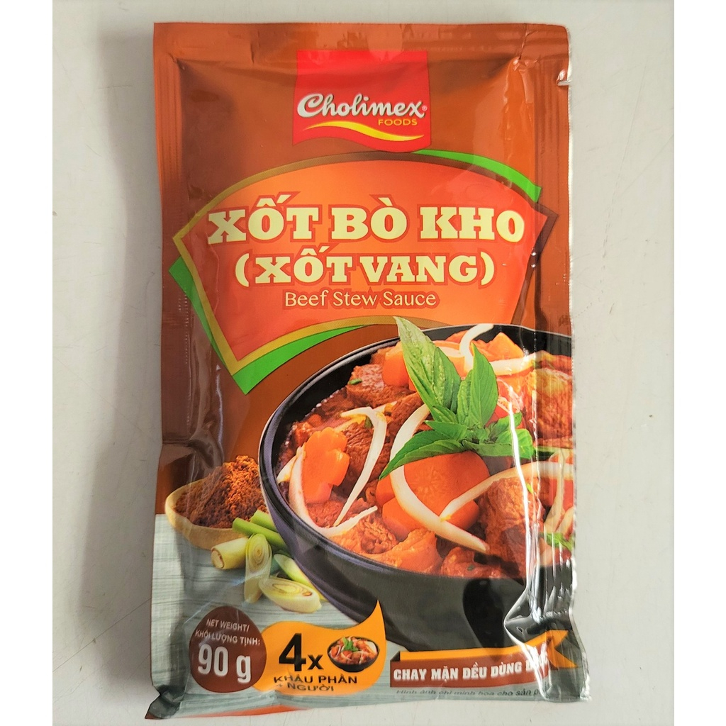 Date mới nhất - Cholimex Xốt Bò kho xốt vang / Bún bò gói 90g