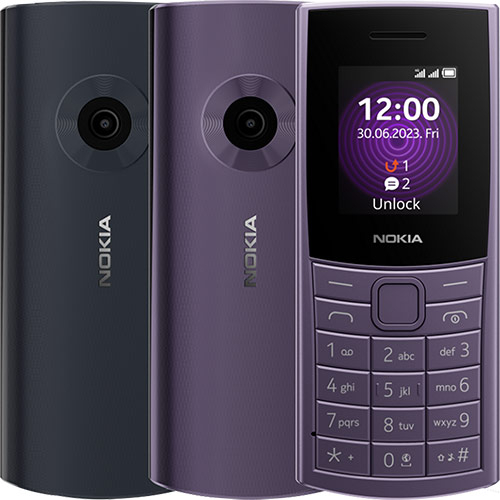 Điện thoại Nokia 110 4G Pro - Hàng chính hãng - Màn hình IPS LCD 1.77'', hổ trợ 4G, Pin 1450 mAh