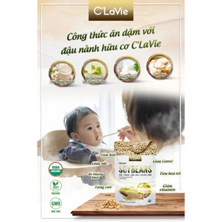 Đậu Nành hữu cơ C'LaVie 200g
