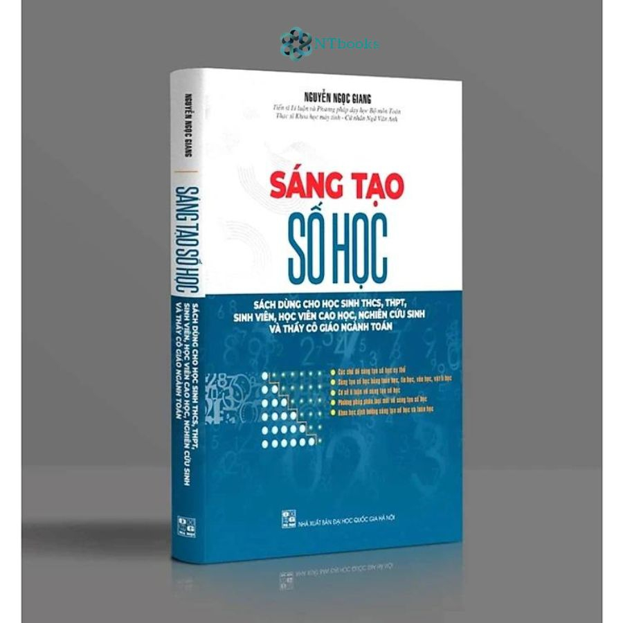Combo 2 cuốn Sách Sáng tạo mới trong hình học + Sáng tạo số học - Dùng cho học sinh THCS, THPT, SINH VIÊN, HỌC VIÊN CAO