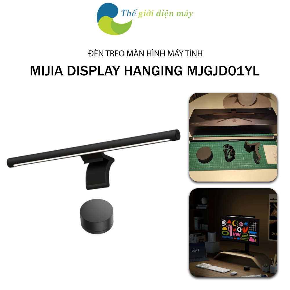 Đèn treo màn hình máy tính Bảo vệ mắt người dùng Xiaomi Mijia Display Hanging - Hàng chính hãng - Shop Thế giới điện máy