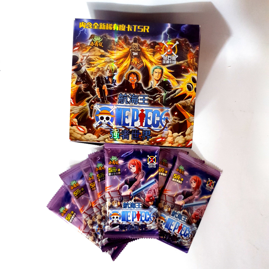Thẻ nhân phẩm One Piece thử vận may - Thẻ pack One Piece