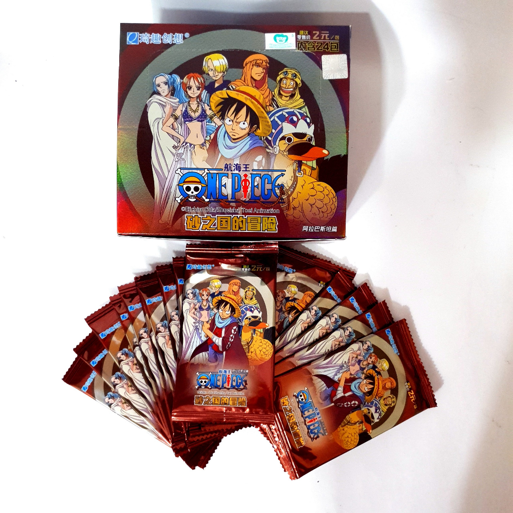 Thẻ nhân phẩm One Piece thử vận may - Thẻ pack One Piece