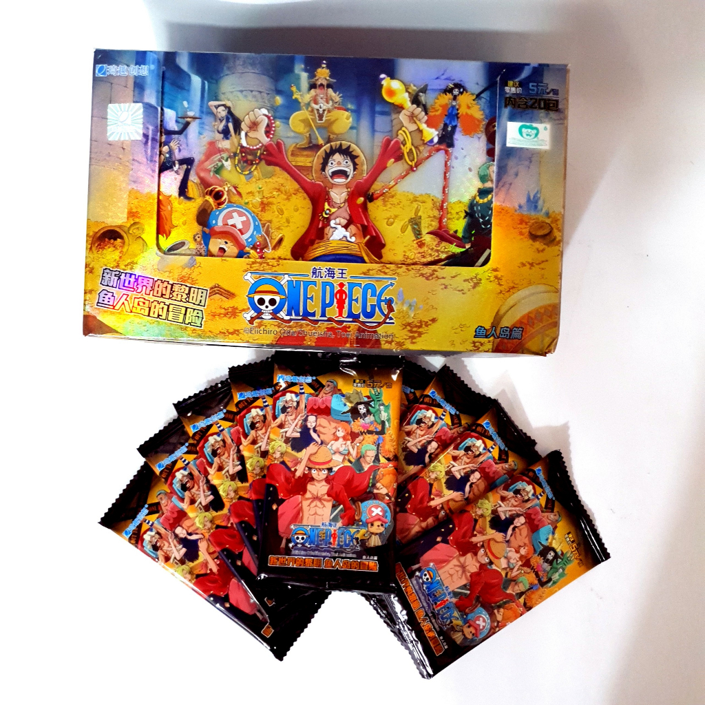 Thẻ nhân phẩm One Piece thử vận may - Thẻ pack One Piece