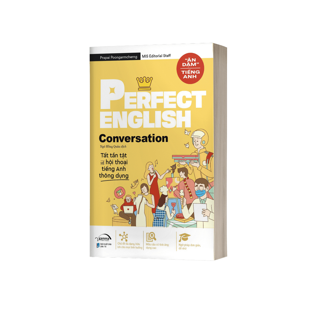 Sách > Ăn Dặm Tiếng Anh - Perfect English: Conservation > Thành Thạo Tiếng Anh Giao Tiếp Trong Cuộc Sống (Gamma) | BigBuy360 - bigbuy360.vn