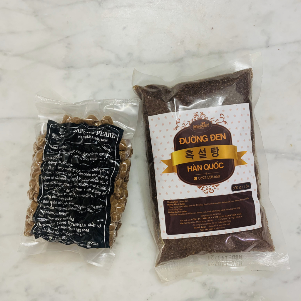 COMBO Trân châu đường đen MINASY