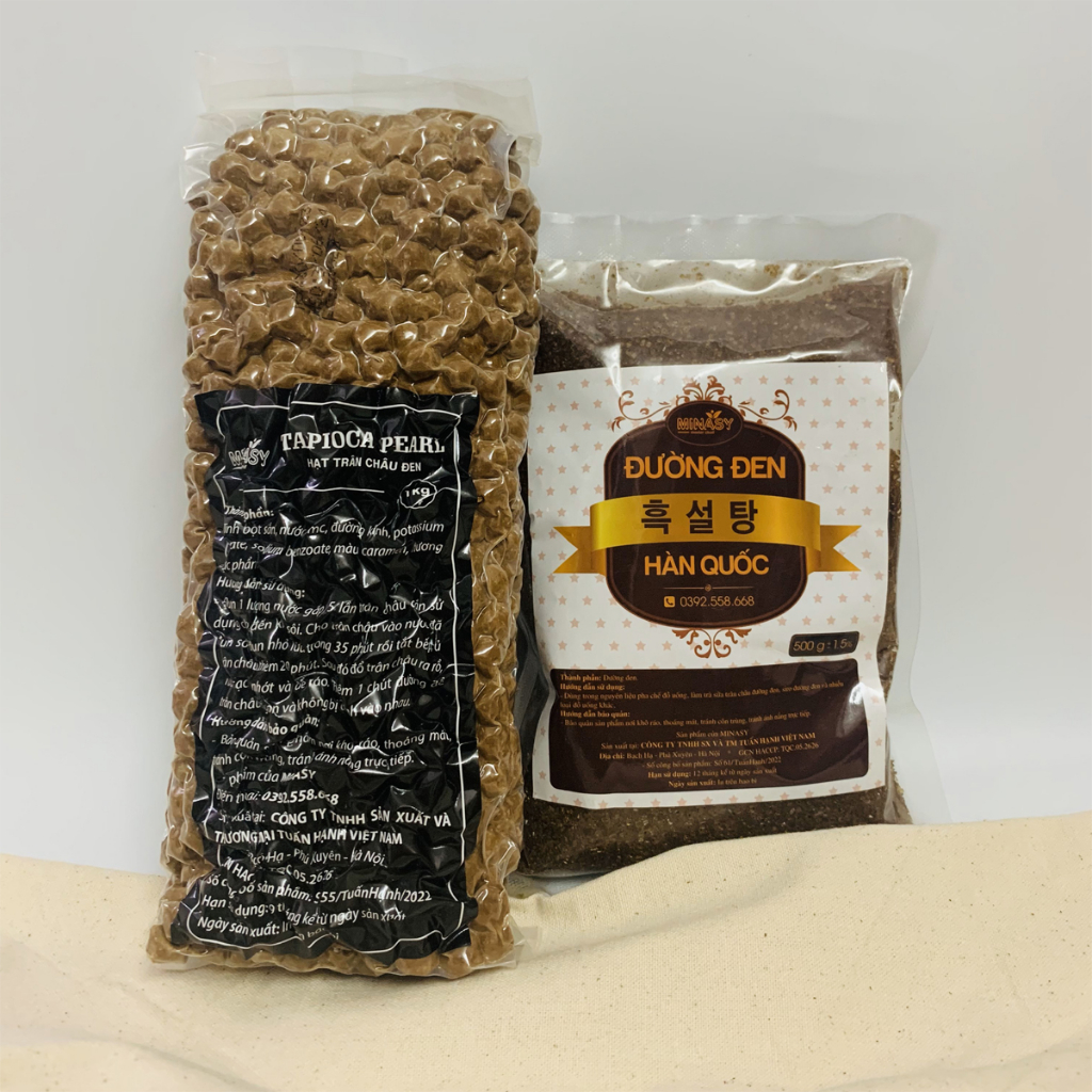 COMBO Trân châu đường đen MINASY