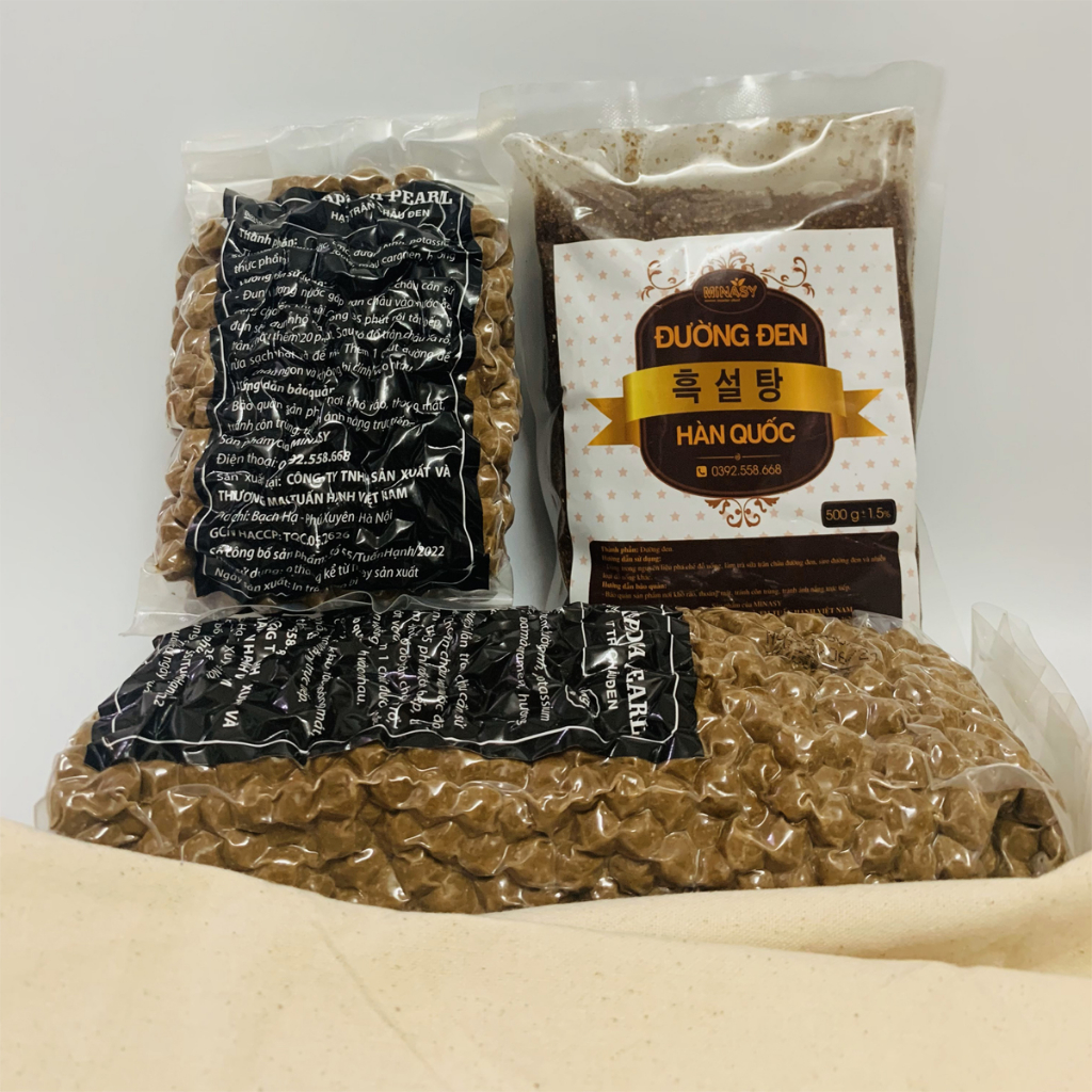 COMBO Trân châu đường đen MINASY